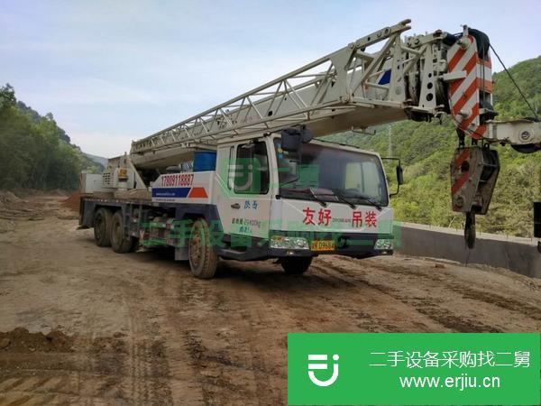 陜西出售二手中聯吊車5節臂