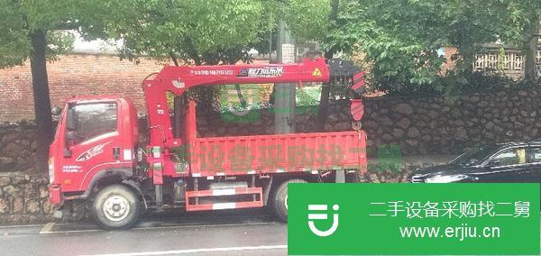 湖北出售二手5噸隨車吊