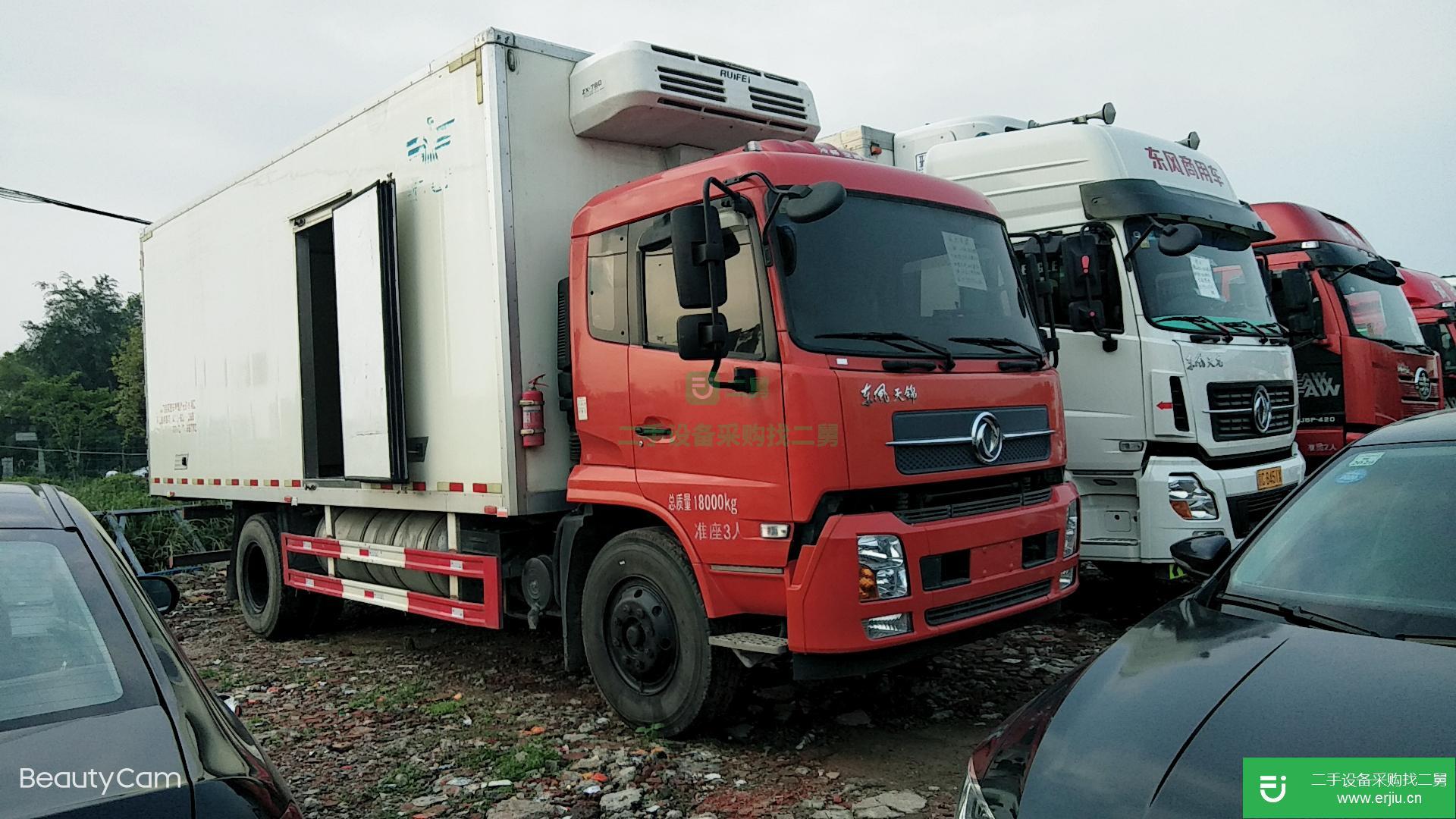 江西出售二手東風天錦冷藏車