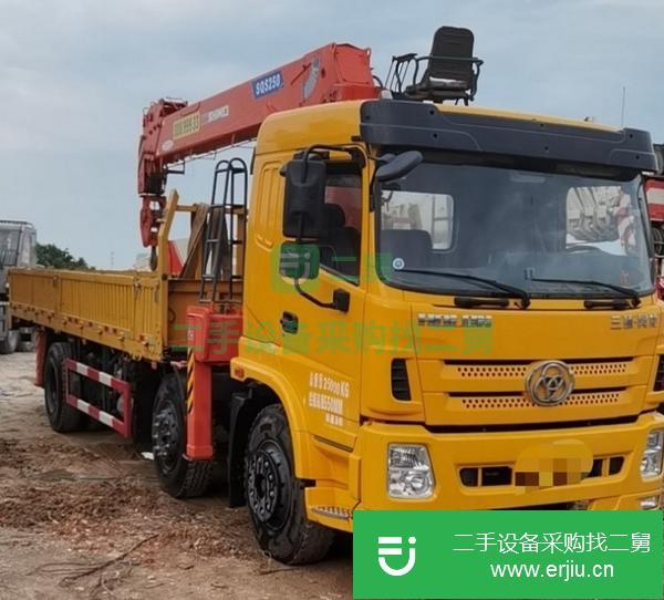 福建出售二手12噸5節臂隨車吊
