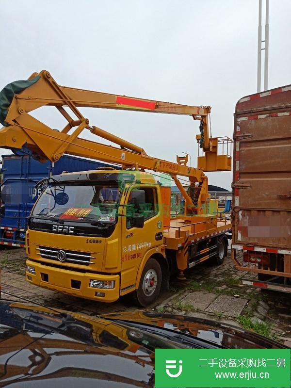 廣西出售二手東風多利卡18米高空作業工程車