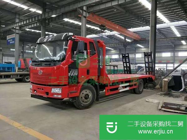湖北出售二手單橋解放J6平板運輸車