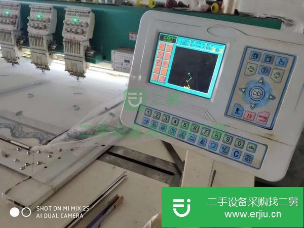 浙江出售二手越旺繡花機28頭330全伺服