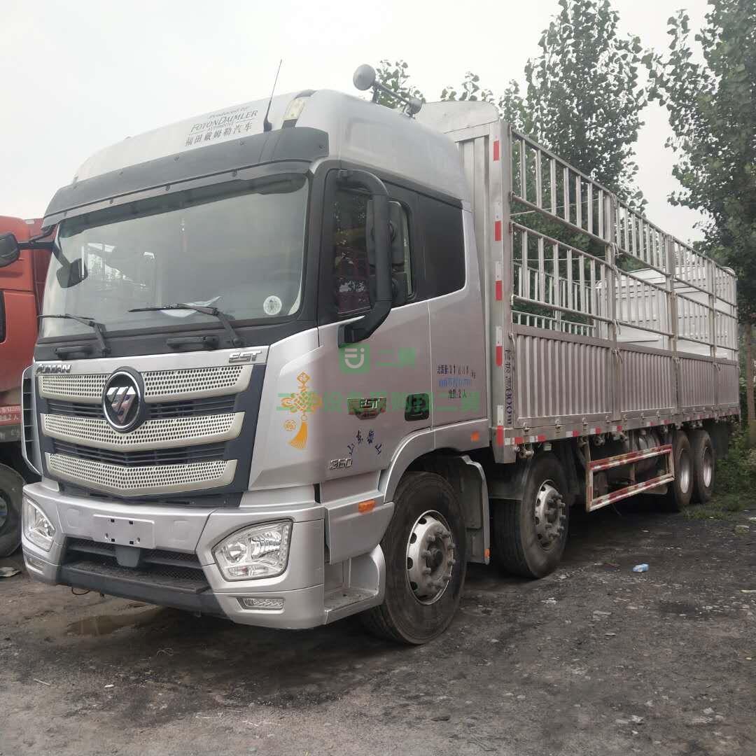 出售17年二手歐曼ETX高欄載貨車 360馬力 原版 高欄9.6米