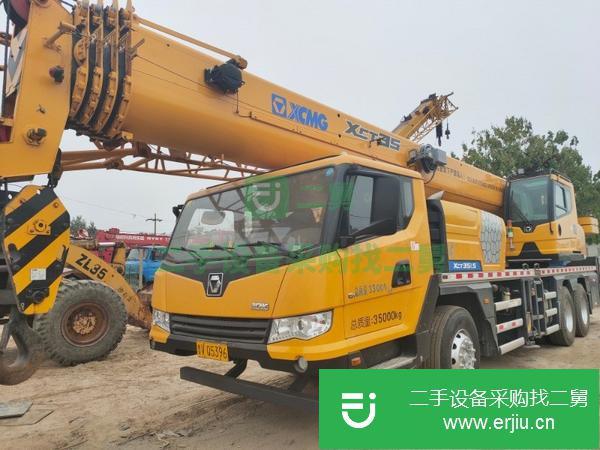 山東出售二手徐工25噸吊車可過戶