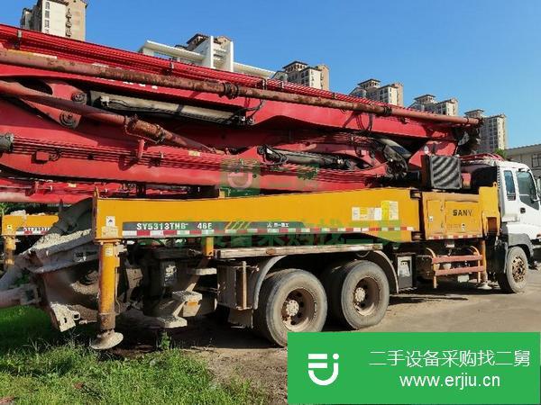 湖南出售二手12年三一46米泵車