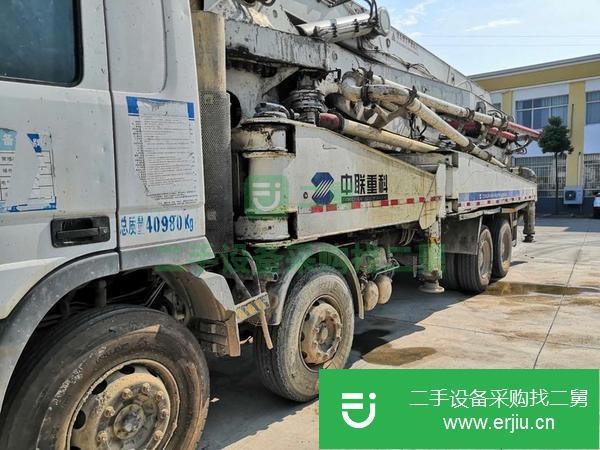 河北出售二手08年47米泵車，手續齊全