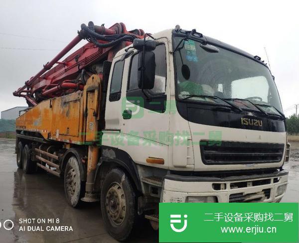 湖南出售二手三一泵車，五十鈴50米底盤