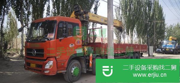 甘肅出售二手前四后八16噸徐工隨車吊