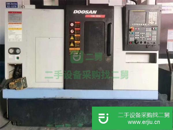 廣西出售二手斗山數(shù)控斜身車床