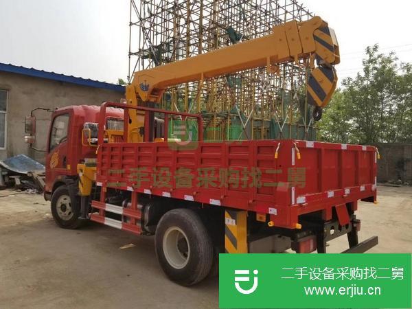 四川出售二手騰宇5噸4節臂隨車吊