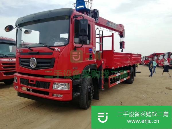 貴州出售二手東風8噸單橋200馬力隨車吊