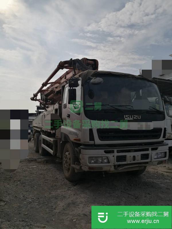廣西出售二手13年40米中聯(lián)五節(jié)臂泵車