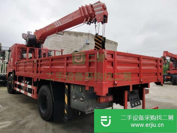 四川出售二手國五單橋三一8噸隨車吊