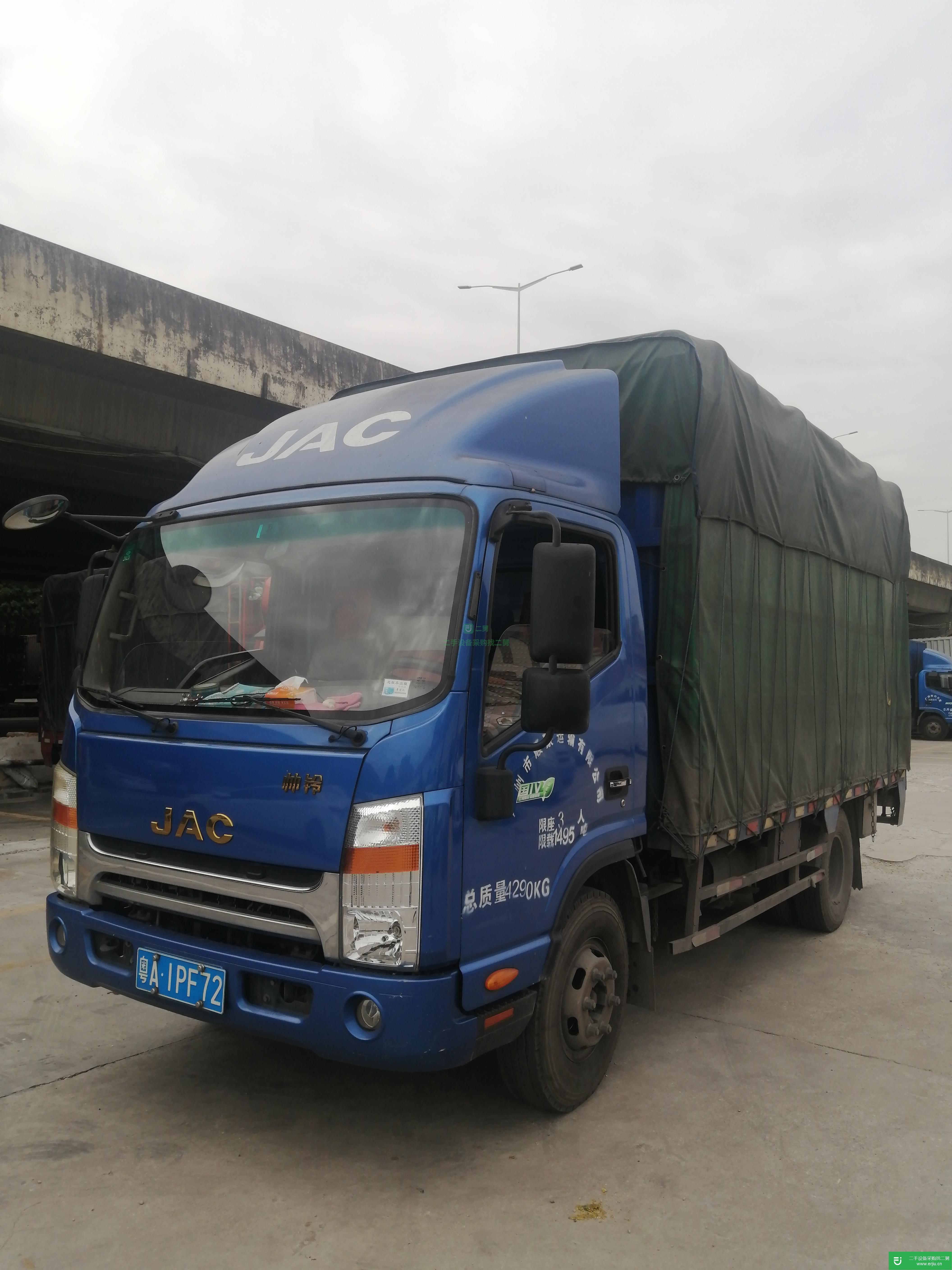 廣東出售二手江淮帥鈴119馬力貨車