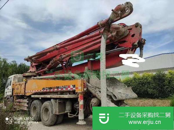 河北出售二手09年40米泵車手續齊全
