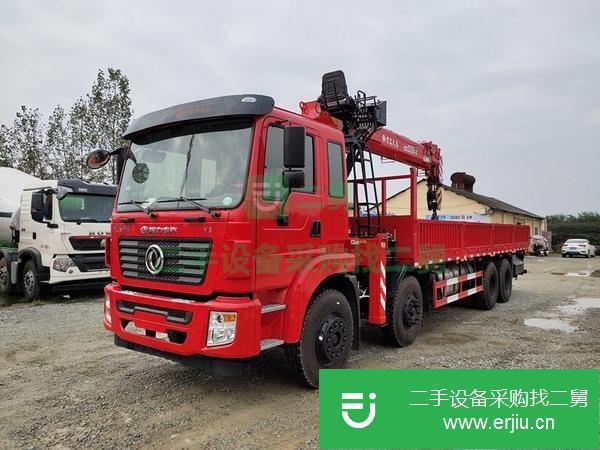 湖北出售二手宏昌天馬13噸前四后八隨車吊