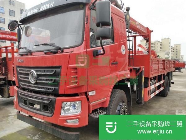 四川出售二手國五單橋三一8噸隨車吊