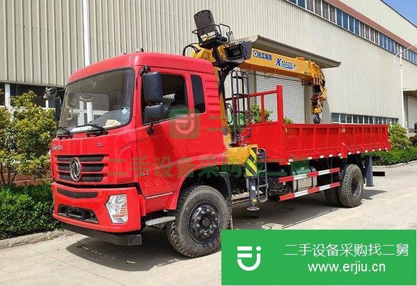 湖北出售二手徐工8噸東風專底D3隨車吊