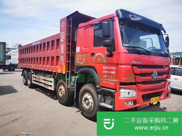 云南出售二手國五排放前四后八自卸車