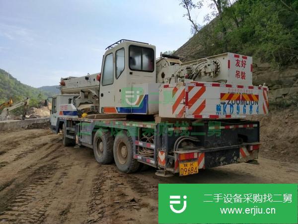 陜西出售二手中聯吊車5節臂