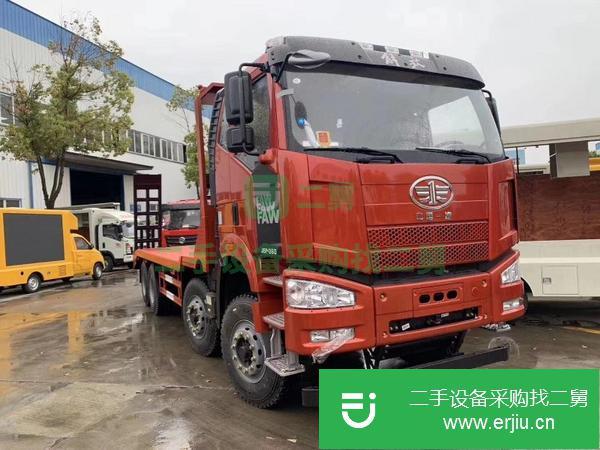 云南出售二手大運(yùn)單橋160馬力平板運(yùn)輸車