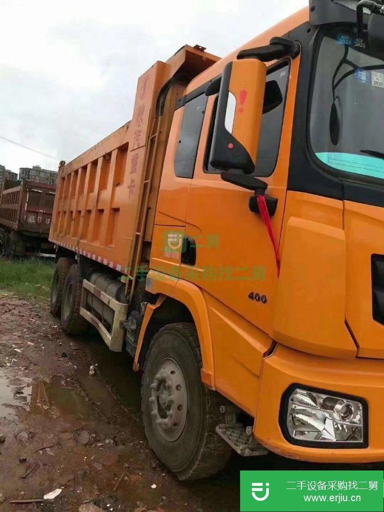 江西出售二手陜汽重卡400馬力自卸車