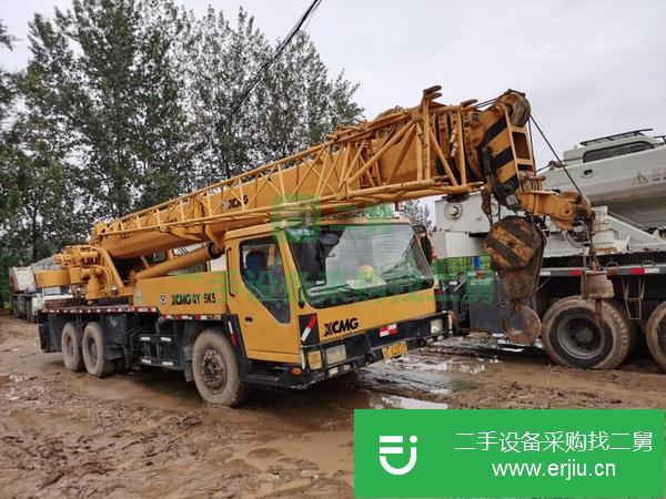 河南出售二手徐工25K5五節臂吊車原車原版車況很好