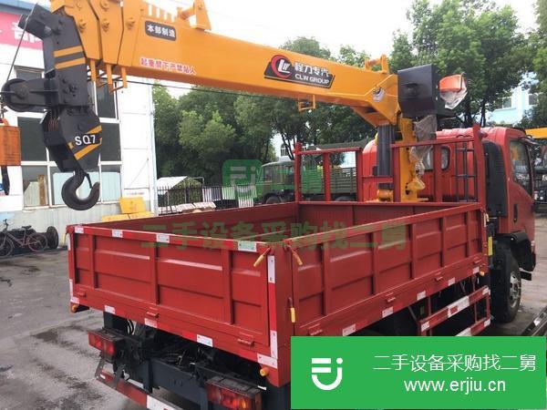 浙江出售二手東風180馬力吊車 上裝徐工8噸吊機