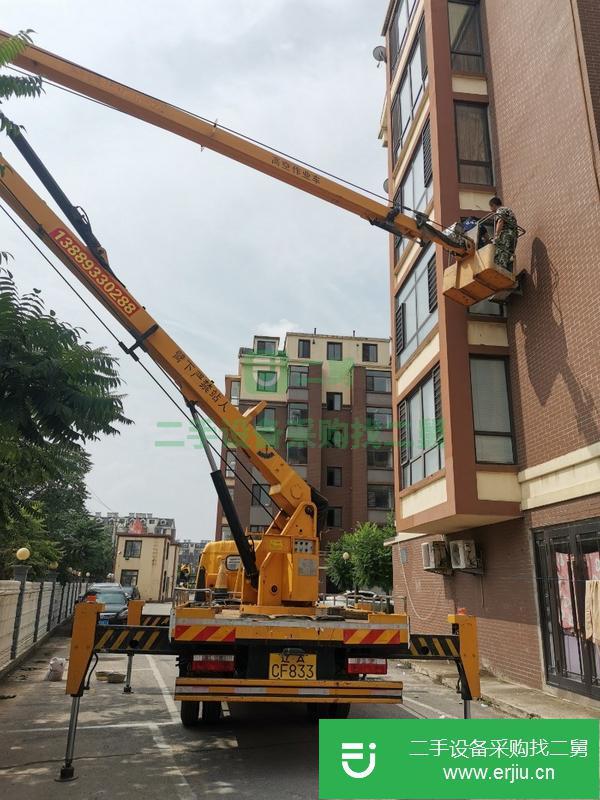 遼寧出售二手18米高空作業(yè)工程車