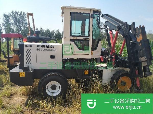 吉林出售二手公路打樁機