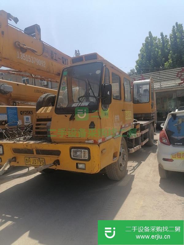 山東出售二手12噸鐵象吊車(chē)