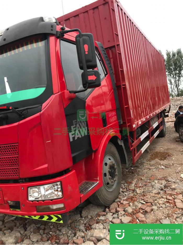 江西出售二手解放箱式貨車