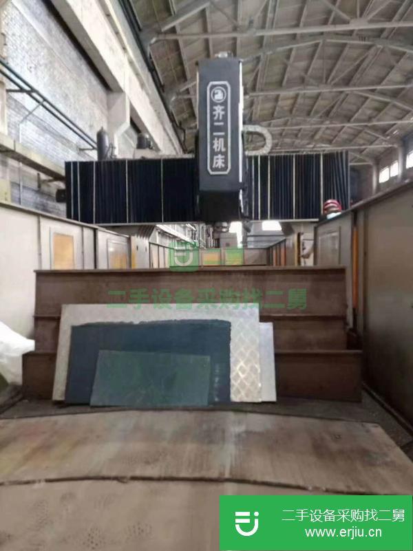 江蘇出售二手齊二2.7x5米數控龍門銑床