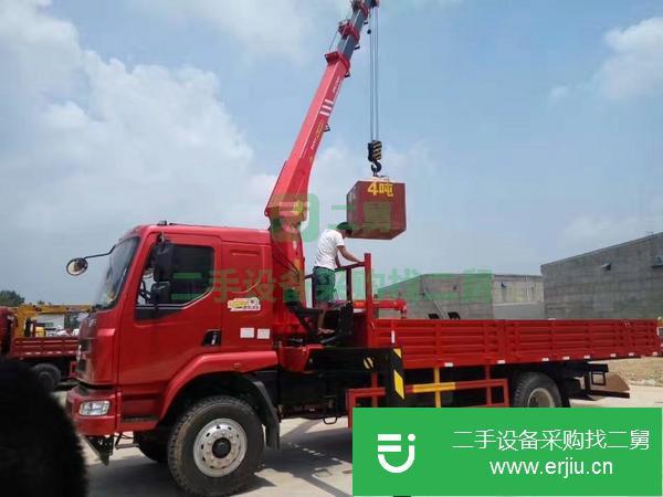 山東出售二手程力隨車吊