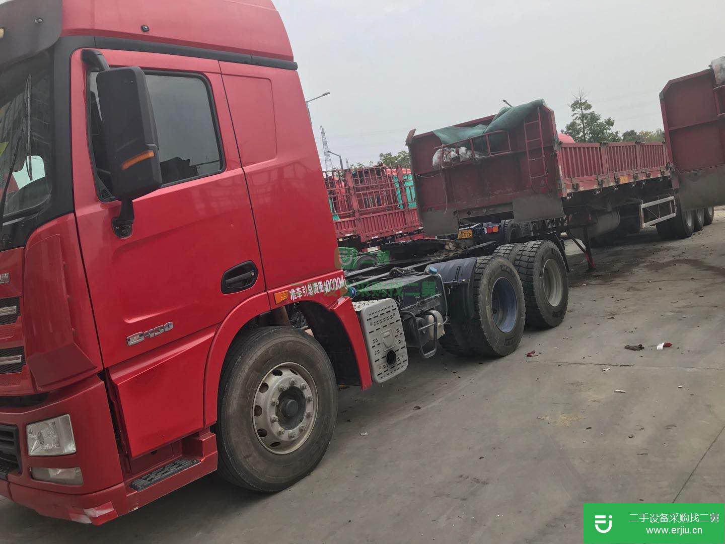 安徽出售二手徐工重卡430馬力牽引車