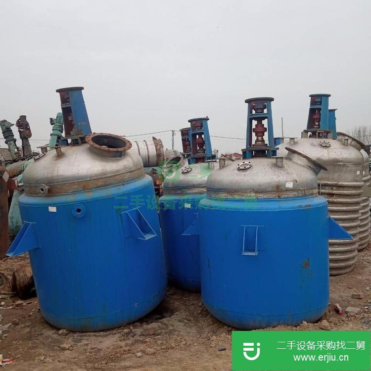 山東出售二手3噸不銹鋼反應(yīng)釜