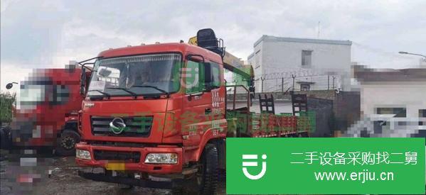 貴州出售二手徐工17年12噸隨車吊國四車廂長8.5米