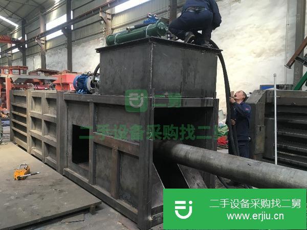 河南出售二手160噸帶門不帶門打包機(jī)