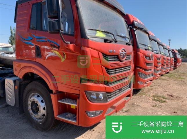 河北出售二手青島解放牽引車