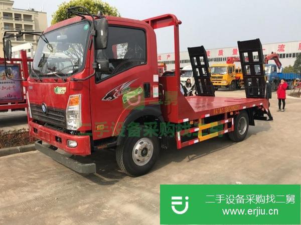 四川出售二手重汽王牌平板運(yùn)輸車