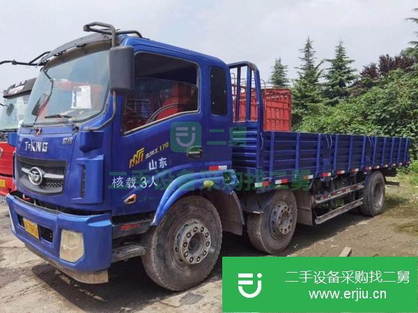 湖南出售二手6.8米前四后四平板貨車