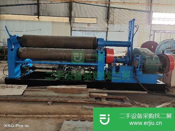 湖北出售二手實心W11-40*3000機械全自動卷板機