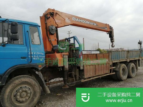 江西出售二手17年4月飛濤12噸隨車吊