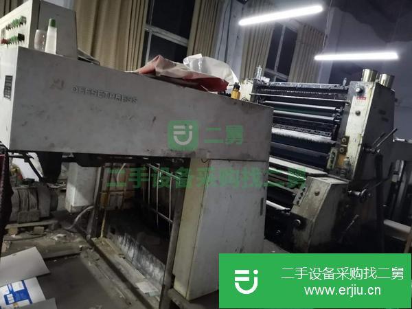 河南出售二手10年1040雙色印刷機