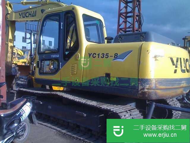 上海出售二手玉柴135挖掘機