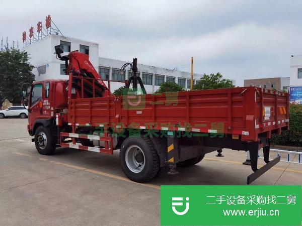 云南出售二手長興4噸帶抓具隨車吊