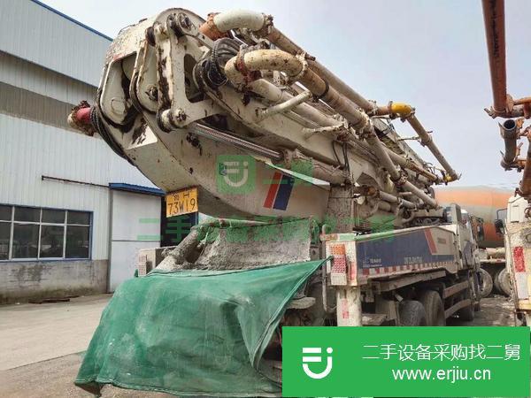 山東出售二手中聯46米6節臂泵車手續齊全