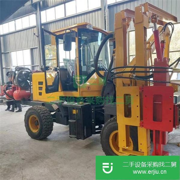 山東出售二手高速公路護(hù)欄打樁機(jī)
