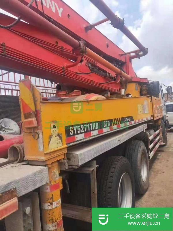 天津出售二手三一精品泵車37米泵車